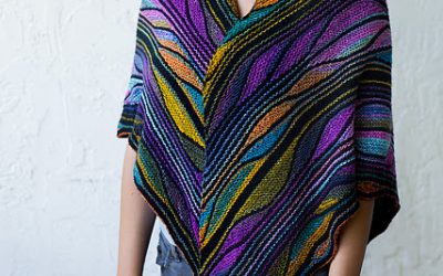 The beautiful Butterfly/Papillon Shawl